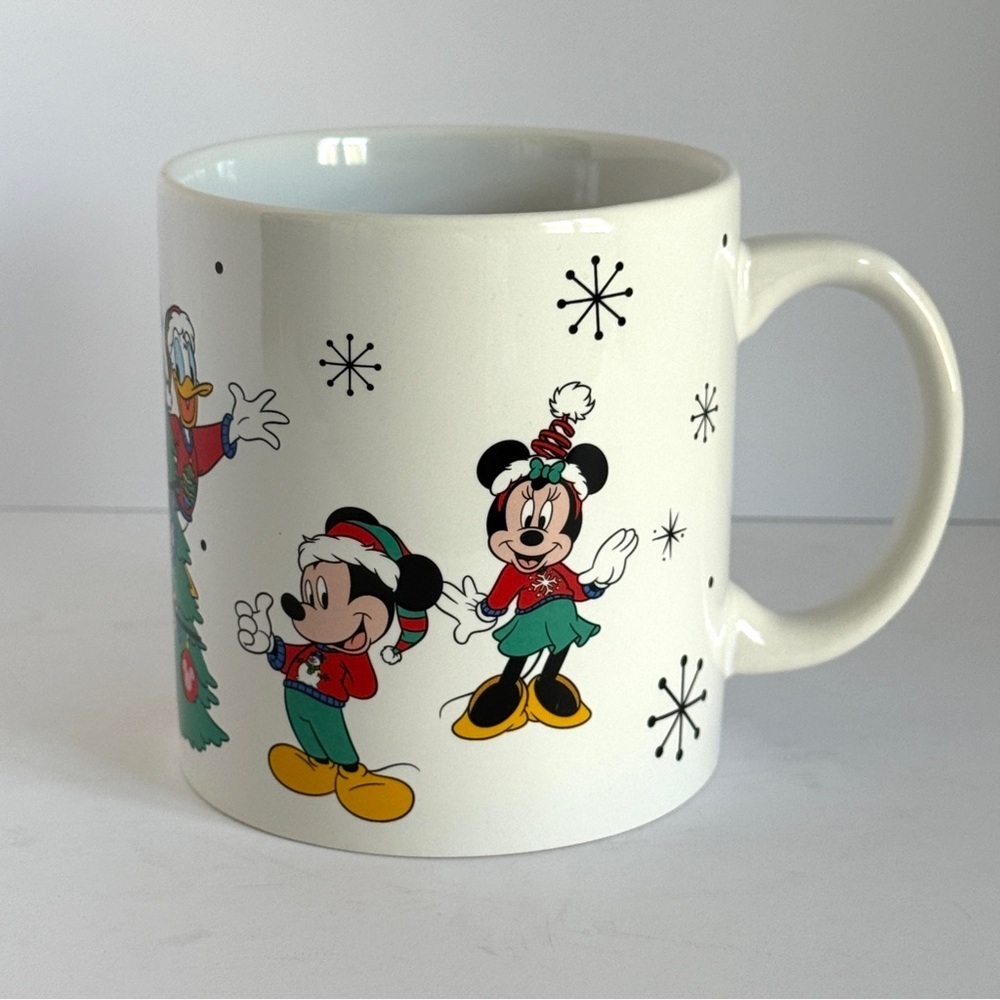 Disney Holiday Mug with Mickey and Friends Christmas